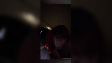 Hannah Jo, Redhead Glasses Car Backseat Blowjob Onlyfans Video Leaked