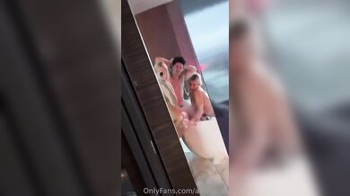 Tana Mongeau, BGG Threesome In Bathtub Tease Onlyfans Video Leaked