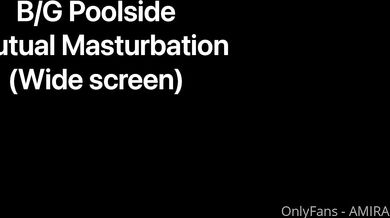 Amira Brie, Mutual Poolside Masturbation Facial Onlyfans Video Leaked