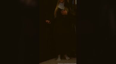 BigTittyGothEgg, Horny Nun POV Sextape Onlyfans Video Leaked